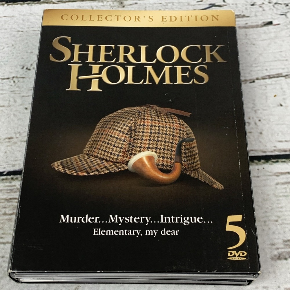 Sherlock‎ Holmes - Collector's Edition 5 DVD Set Steelcase Mystery Intrigue